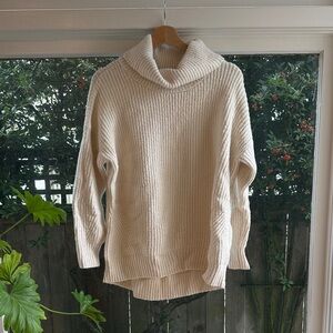 Cozy Cream Turtleneck Sweater
